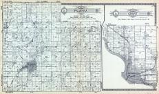 Palmyra Township, Grant Township, Lawrence, Baldwin City, Kansas River, Vinland, Ottawa Creek, Douglas County 1921